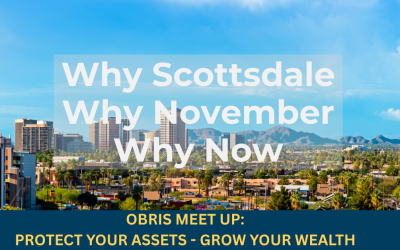 Why scottsdale, why november, why now?